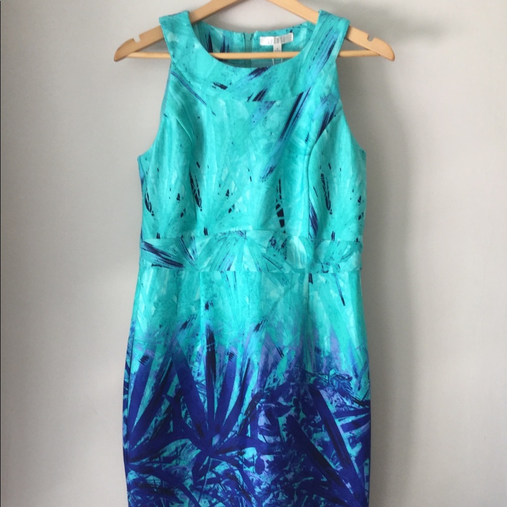 Beautiful Spense blue green dress